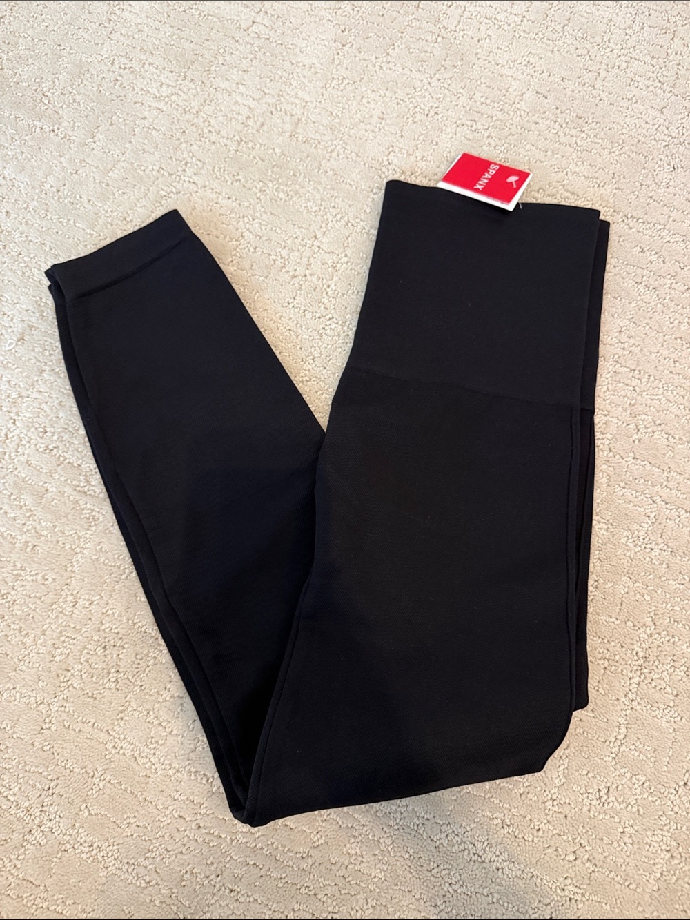 SPANX Black High-Waist Leggings- NWT XL
